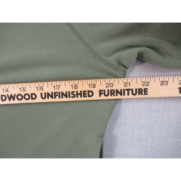 Old Navy Sage Green Cowl Neck Pullover Sweatshirt With Relaxed Fit Size XS - Picture 4 of 7